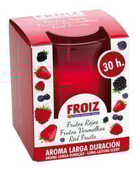 Vela vaso Froiz frutos rojos 30 horas