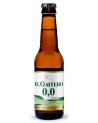 Sidra El Gaitero sin alcohol botellín 25 cl