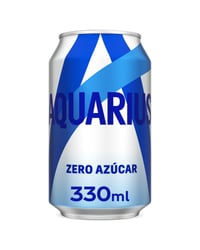 Aquarius limón Zero lata 33 cl