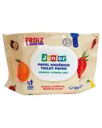 Papel higiénico húmedo Junior WC Froiz Junior 100 u