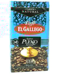 Café El Gallego molido natural 250 g