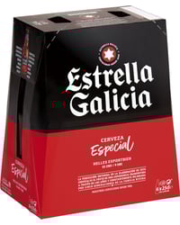 Cerveza Estrella Galicia bot. 6 x 25 cl