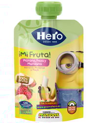 Bolsita Hero Nanos plátano, fresa y manzana 100 g