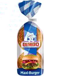 Pan burguer Maxi Bimbo 4 u 290 g