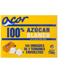 Azúcar blanco Acor terrones 750 g