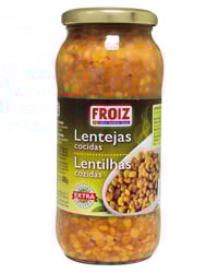 Lentejas Froiz cocidas extra 400 g