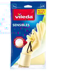 Guantes Vileda sensible tacto talla grande