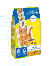 Comida gatos Friskies esterilizado pavo 1.5 kg