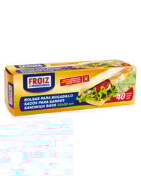 Bolsas Bocadillo Froiz 22x30 40 u