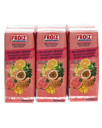 Bebida Froiz multifrutas sin azúcares añadidos minibrik 6x200 ml