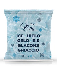 Hielo cubitos bolsa 2 kg
