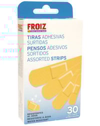 Tiras adhesivas Froiz 4 tamaños 30 u