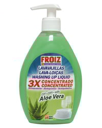 Vajillas Froiz concentrado aloe vera dosificador 600 ml