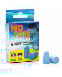 Tapones para oídos Noton espuma 4 u