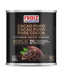 Cacao Froiz 100% puro sin azúcares añadidos 250 g