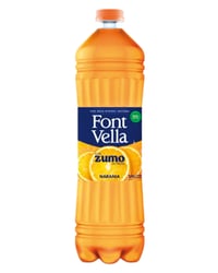 Agua Font Vella Zumo Naranja 1,15 l