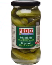 Pepinillos Froiz tradicionales extra 180 g