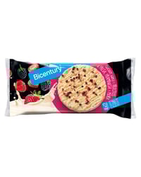Tortitas Bicentury chocolate blanco con frutos rojos 131 g