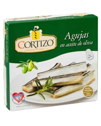 Agujas Cortizo en aceite de oliva 12/16 182 g