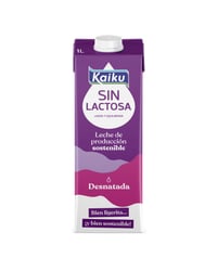 Leche Kaiku sin lactosa desnatada 1 L