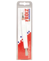 Cortacutículas Froiz plano inoxidable referencia 2.17