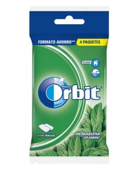 Chicle Orbit hierbabuena 4x10 grageas
