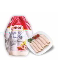 Fiambre de pechuga de pavo Coren 60% carne kg