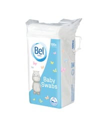 Gasas no tejidas Bel baby cara/ojos del bebé 100 u