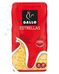 Pasta Gallo estrellas 450 g