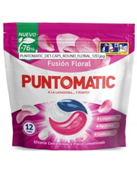 Detergente Puntomatic tricámara 12 u