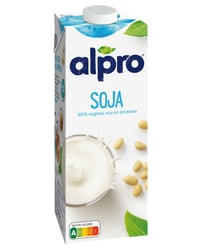 Bebida de soja Alpro natural 100% vegetal con sabor a leche 1 l