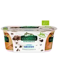 Leche fermentada estilo griego Xanceda ecológico stracciatella 2x125 g