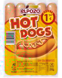Salchichas ElPozo Frankfurt Hot Dogs 275 g