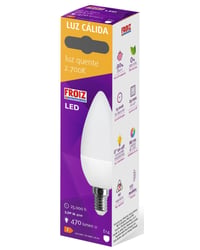 Bombilla Froiz Led Vela 6W E14 Cálida F