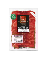 Paleta Navidul de cebo ibérica 50% raza ibérica lonchas 104 g