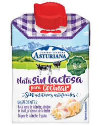 Nata Asturiana cocina sin lactosa brik 200 ml