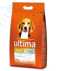 Comida perros Ultima Light 3 kg
