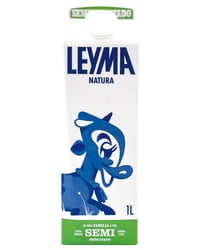 Leche Leyma semidesnatada brik 1 L