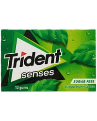 Chicle Trident Senses hierbabuena sin azúcar 23 g
