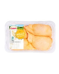 Contramuslos de pollo bandeja peso aproximado 600 g