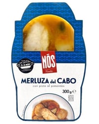 Merluza del Cabo con Pisto al Pimentón Nós 300 g
