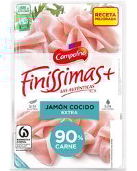 Jamón cocido Campofrío Finíssimas extra 115 g