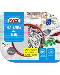 Plateadas de mar Surimi MSC Vici 2x100 g