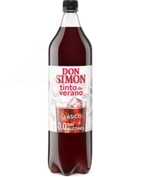 Tinto de verano Don Simón clásico 0,0 sin alcohol 1,5 L