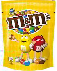 Grageas de chocolate con relleno de cacahuete M&M's bolsa 200 g