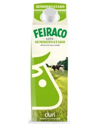 Leche Feiraco semidesnatada brik 1 L