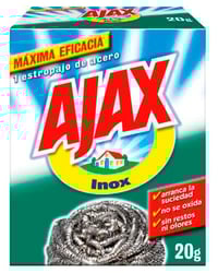 Estropajo Ajax acero inoxidable 20 g