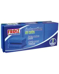 Estropajo Froiz salvauñas no raya azul 3 u
