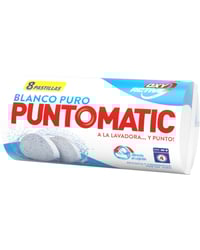 Detergente Puntomatic 8 pastillas 4 lavados