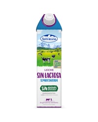 Leche Asturiana sin lactosa semidesnatada 1 l